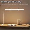 LED Cabinet Light USB Plug Magnetic 20/30/40CM Table Reading Lamp Night Lights For Kitchen Bedroom Closet Bedside Night Lamp