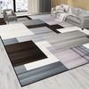 Nordic Style Living Room Carpet Modern Color Blocking Floor Washable Carpet Sofa Tea Table Rug Bedroom Floor Rugs Non-Slip Mat