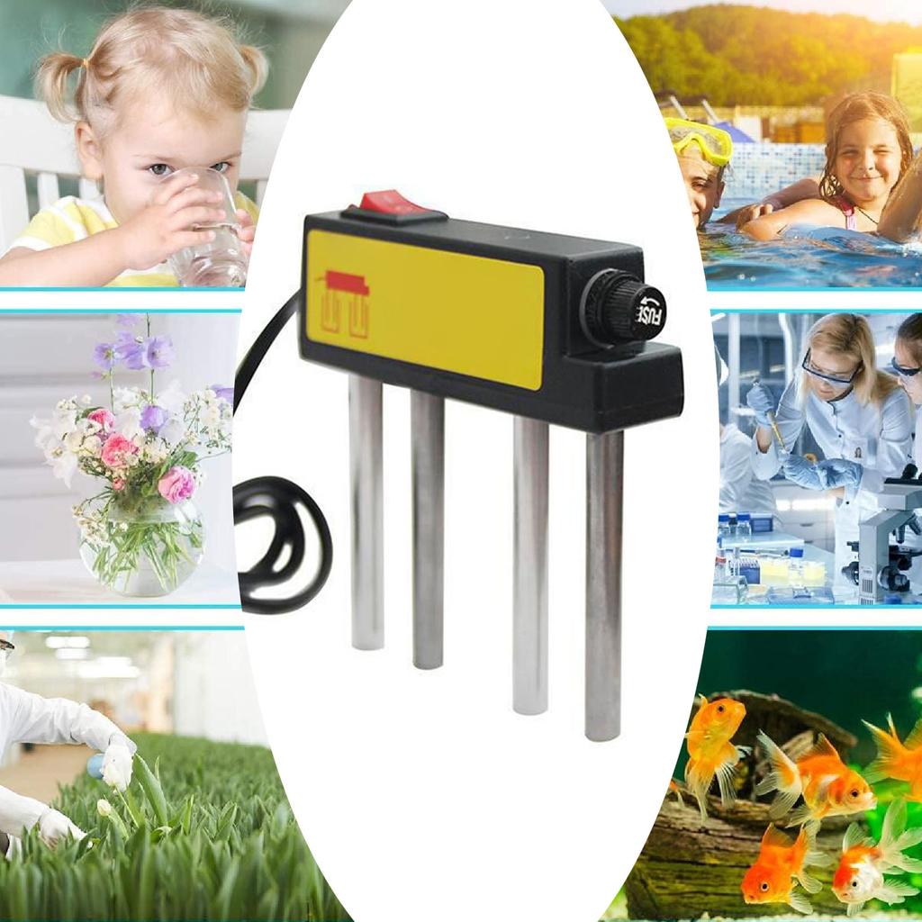     Electrolyzer, PH Water Quality Tester for Home Use, Fast Test with   Results, Simplest & Cheapest Way To Test Water Purity, Electric Field