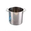 VZZS Stainless Steel Commercial Soup Pot with Lid