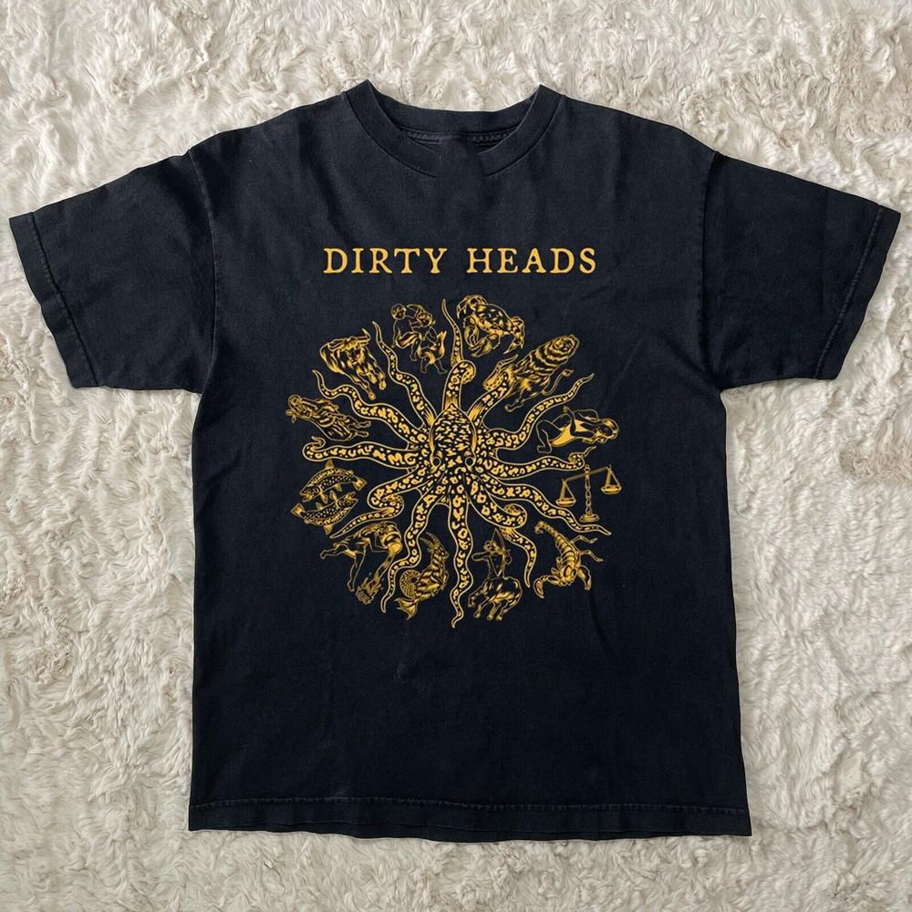 NEW Dirty Heads Band  Short Sleeve Black All Size Shirt OM31 Unisex T-Shirt XXXL