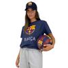 FC Barcelona czapka z daszkiem bejsbolówka Cap Cross Black FCB 5001GEXNN czarny OSFM