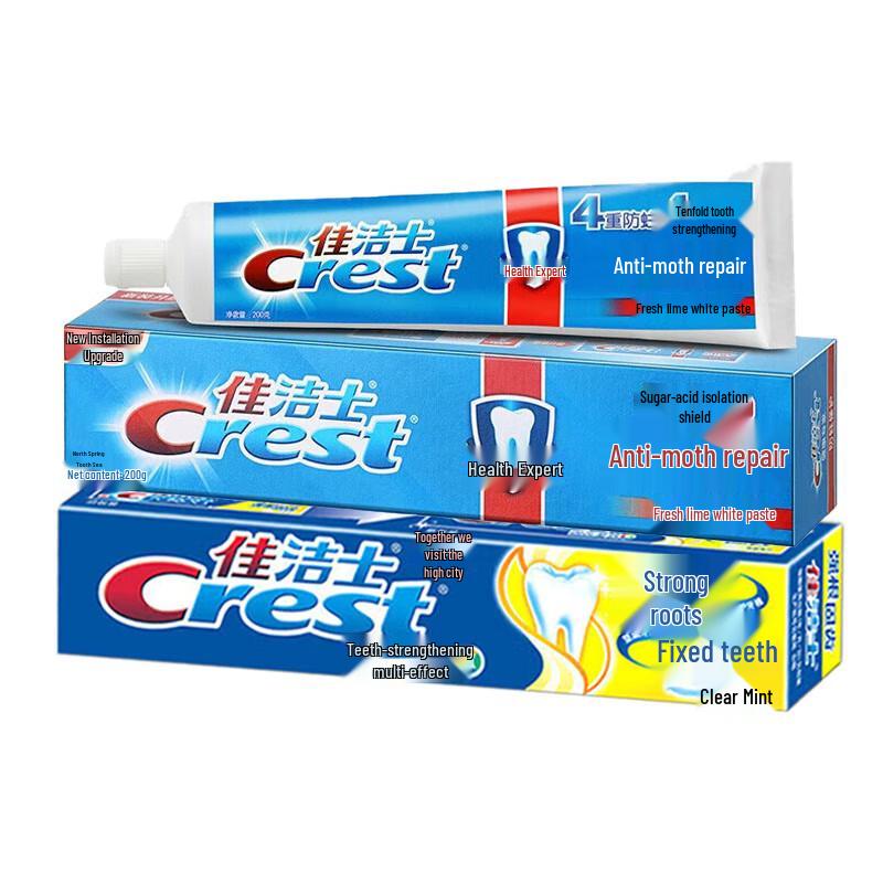 Crest Anti-Cavity & Strong Root Toothpaste Set