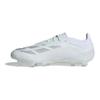 adidas Predator 24 Elite Low FG Pearlized Pack Unisex Sneaker Weiß Wolkenweiß Silber-Metallic IE1803