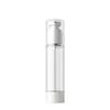15Ml-100Ml Airless Lotion Cream Pump flaska påfyllningsbara genomskinliga resebehållare