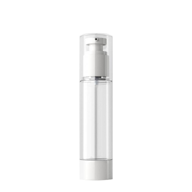 15Ml-100Ml Airless Lotion Cream Pump flaska påfyllningsbara genomskinliga resebehållare