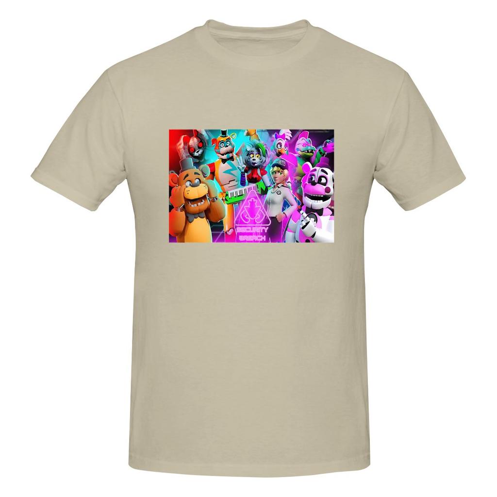 Funny FNAF 1 Unisexs Tshirt Printed Tops are loose and slim fit Womens Tshirts