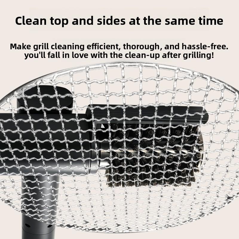 Electric BBQ Brush Cleaning BBQ Grill Heavy Oil Brush