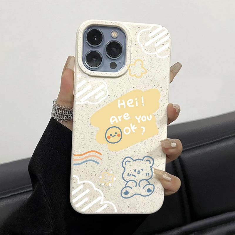 Mobile Phone Cases for iPhone 11 13 XR 15 Pro Max 12 14 Pro Max Case iPhone 16 7 Plus 8 Plus XS Max Degradable and Environmentally Friendly