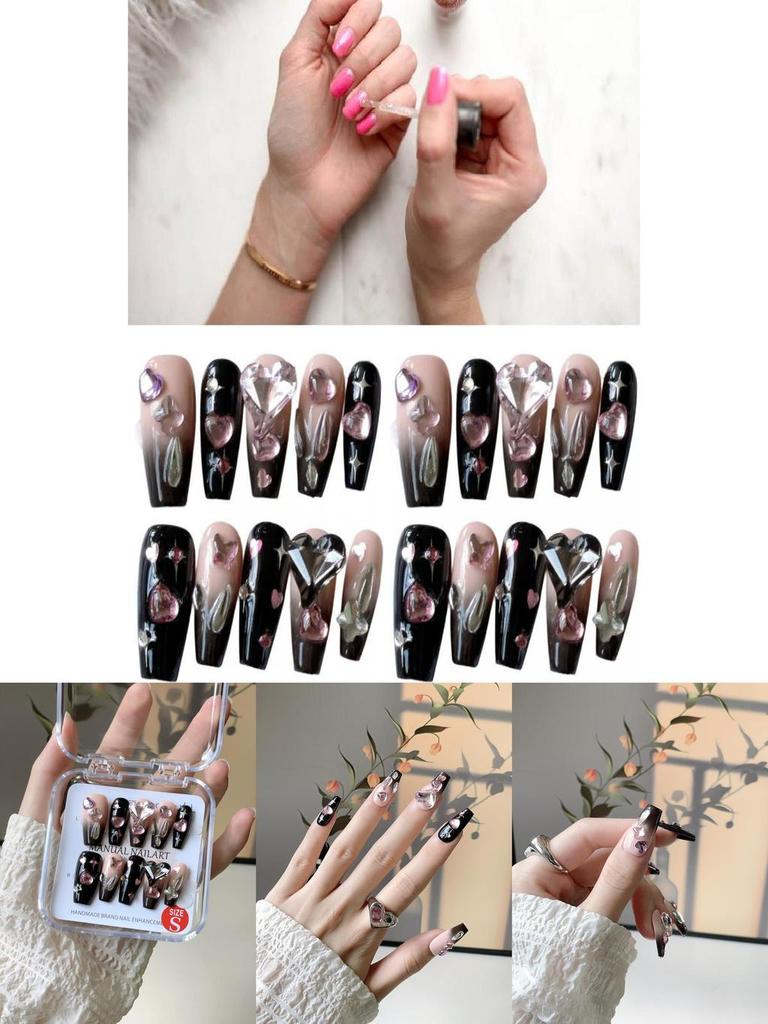 Chinese Brand Y2k Nail Art Stickers In Long Wearing Style For Universal Use