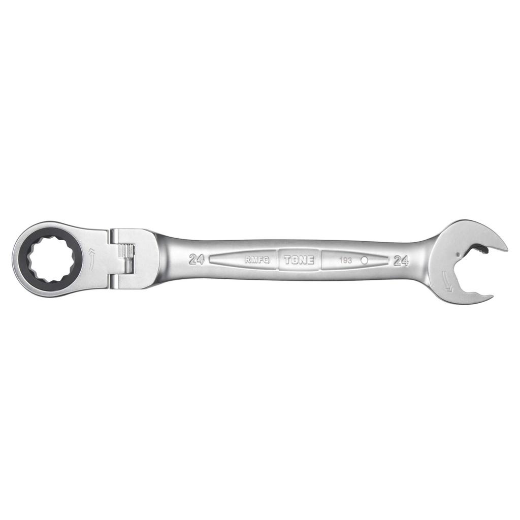 TONE Swing Quick Ratchet Box Wrench Width Across Flats 24mm RMFQ-24