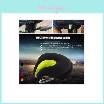 Mountain Mtb Bicycle Bike Saddle Split Nose Cycling Seat Cushion Pad Ergonomic