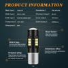 2pcs 1156 BA15S P21W LED BAY15D LED Bulbs 1157 P21 5W R5W 3030 21SMD Error Free Signal Lights Auto Lamp Bulbs Car LED Light