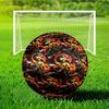 Kombat Warrior In Shadows Soccer Ball Size 5 Soccer Ball, Machine-stitched, Durable, Suitable for Training and Matches Fan Gift