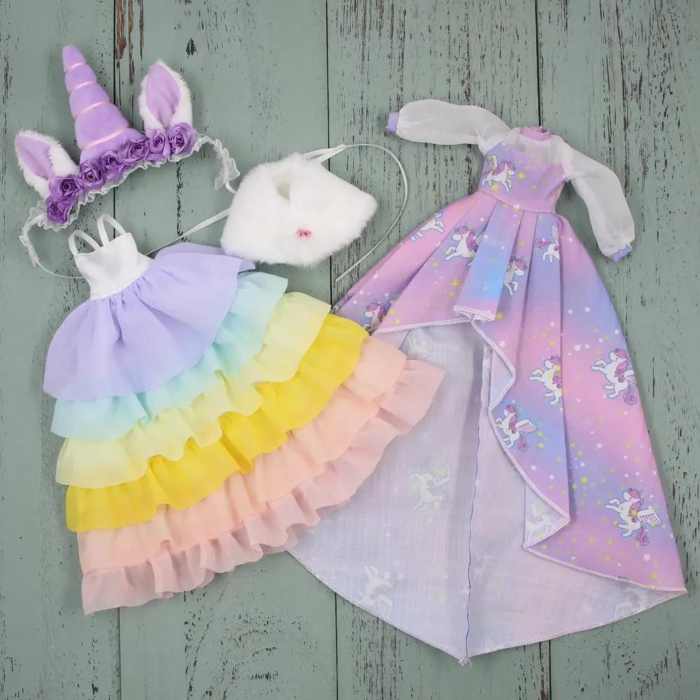 

Наряды для куклы ICY DBS Blyth серии E Милое платье Одежда Костюм для 1/6 BJD NEO