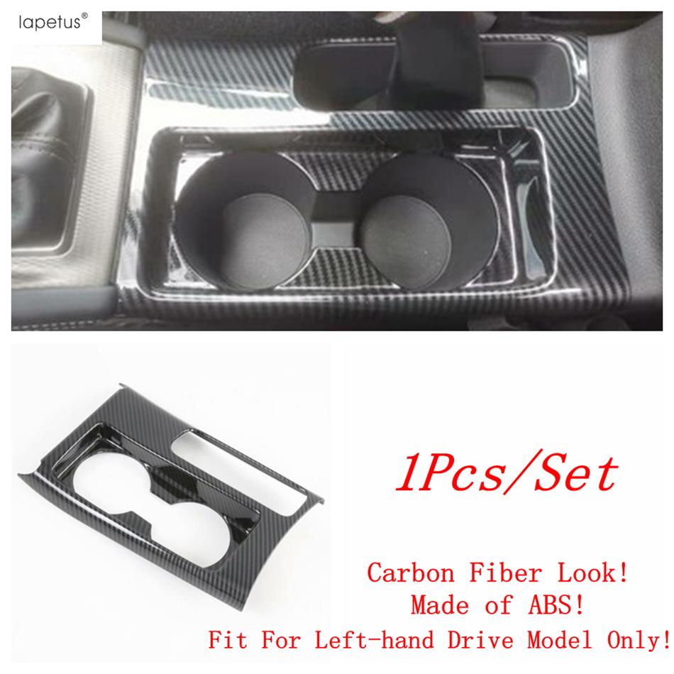 Head Lamp / Water Cup Panel / Dashboard Side Middle Air AC Vent Cover Trim For Mitsubishi ASX   Carbon Fiber Accessories