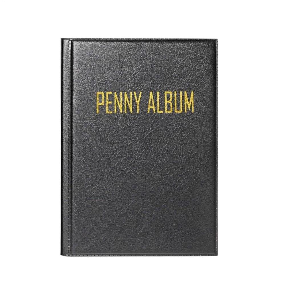 Penny Album can Hold 108 Coin, Penny Collection Album, Money Storage Organizer Display Supplies Penny Coin Storage Album