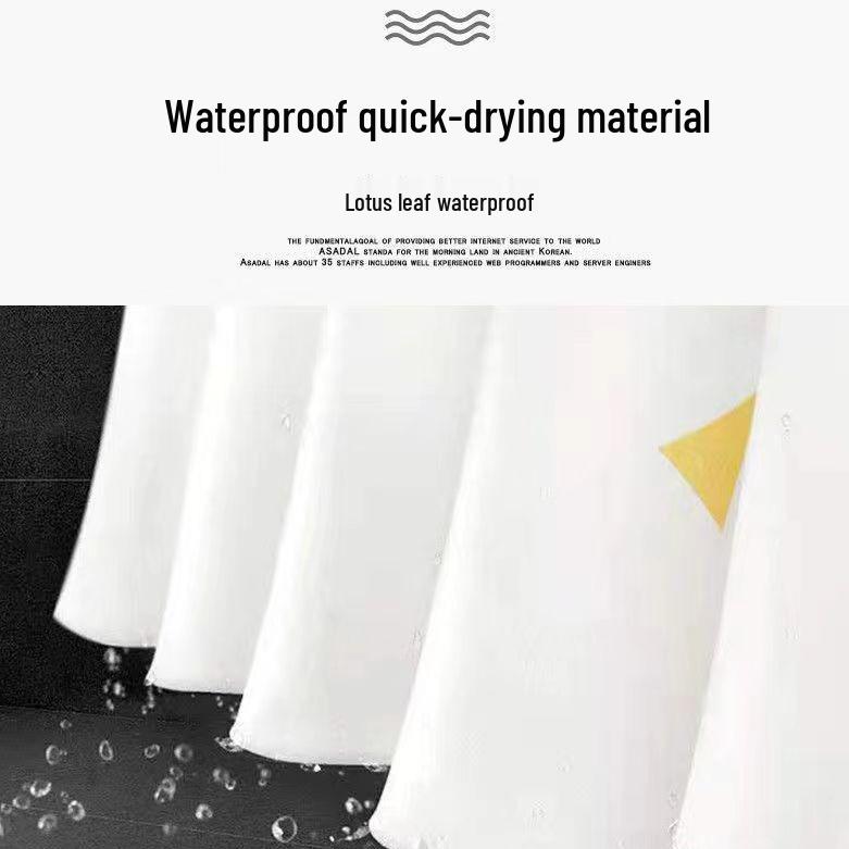 Waterproof Mildew-Proof Thickened Shower Curtain for Bathroom 