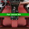 YOGOOGE Anpassade Bilmattor För NX NX200t NX250 NX300 NX300h NX350 NX350h NX450h Bilmattor Fot Coche Tillbehör