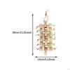 Bird Toy Chew Gifts Cage Accessories with Wood Beads Parrot Bite Hanging for
