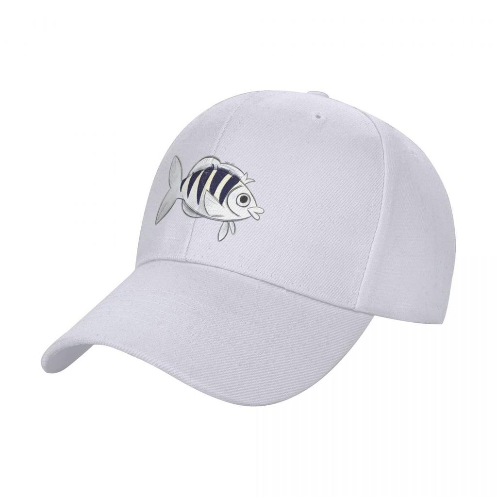 Creepy Fish Baseball Cap New In The Hat Snapback Cap cute Custom Cap Golf Women Unisexs