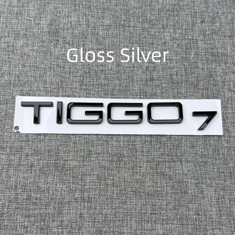 1pc 3D ABS TIGGO7 290T 390T Badge Sticker Rear Trunk Emblem Decal for TIGGO TIGGO7 TIGGO7PROPLUS