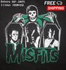 NEW Misfits EVILIVE DANZIG SAMHAIN Shirt Short Sleeve Black Unisex S-5XL 1M270