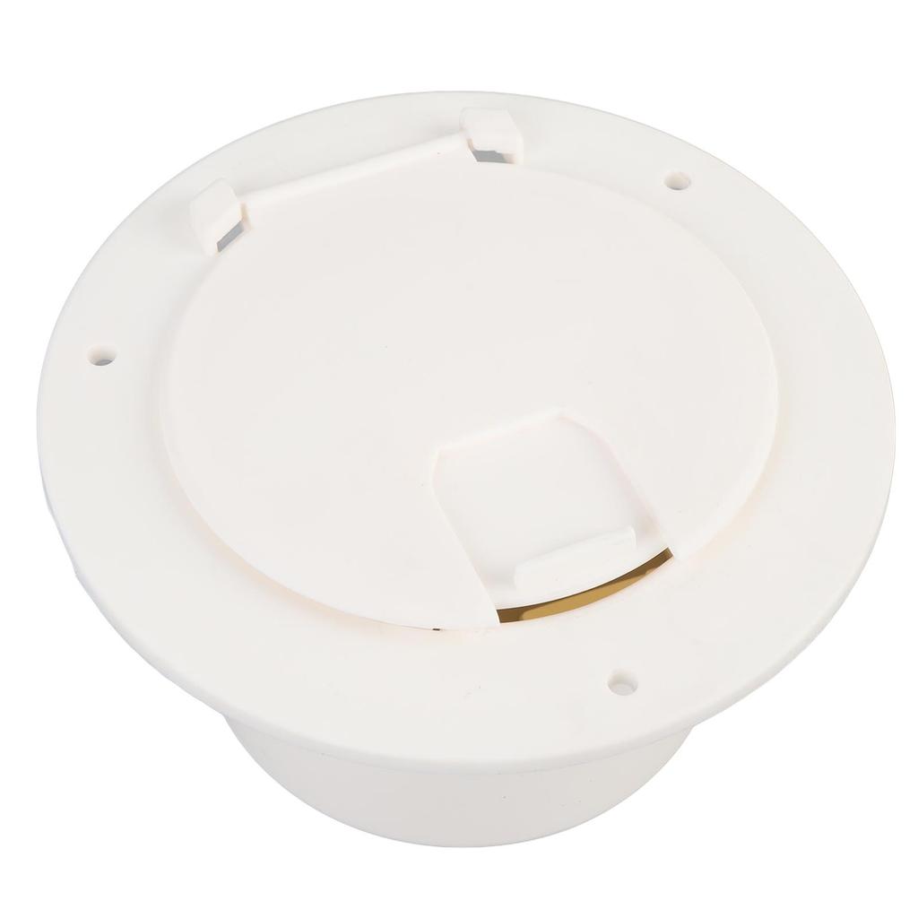 RV Round Electrical Cable Hatch Nylon Secure Fixation Sturdy for 3 1 2in Interface RV Trailer Campervan