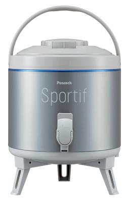 The-peacock Water Jug, 6.1L, Made In Japan, Insulated, Easy To Clean, Wide Mouth, High Cooling Power, Large Capacity, Lightweight, Easy-Pour Lever Typ