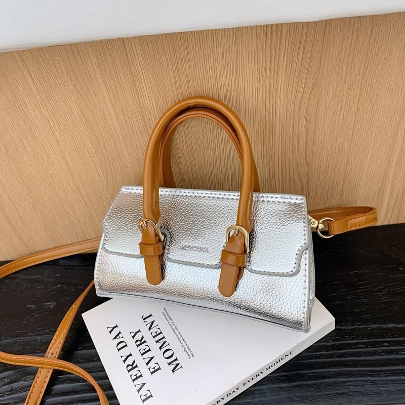Stylish Handbag Girl Kids Mini Shoulder Bag Shopping Purse With Style Simple