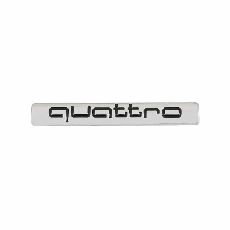 New Auto Accessories Suitable For 0cypd A4 2008-2017 Car Logo 4 Ring Front Grille Badge Rear Emblem Quattro Sline Sticker cypd0