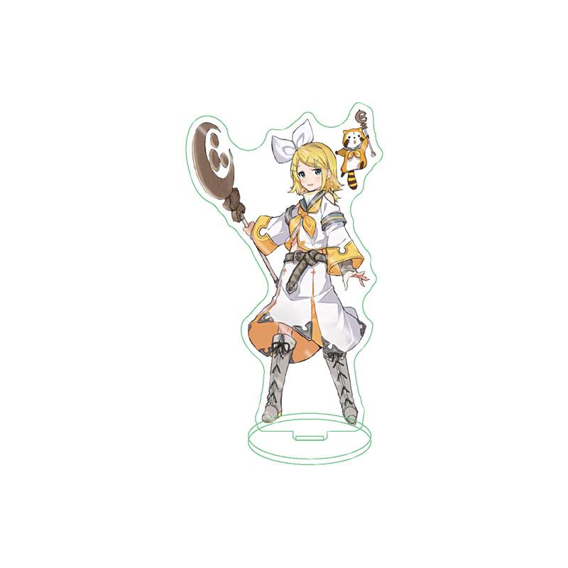 hatsune miku big card Hatsune Luo Tianyi Double-sided vertical ornament cute acrylic anime peripheral pvc girl birthday gift