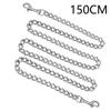 Metal Slave Chain With Carabiner Nipple Clips Chain Body Lock Collar Leader Handcuff Ankle Bondage Restraint Teasing DIY Sex