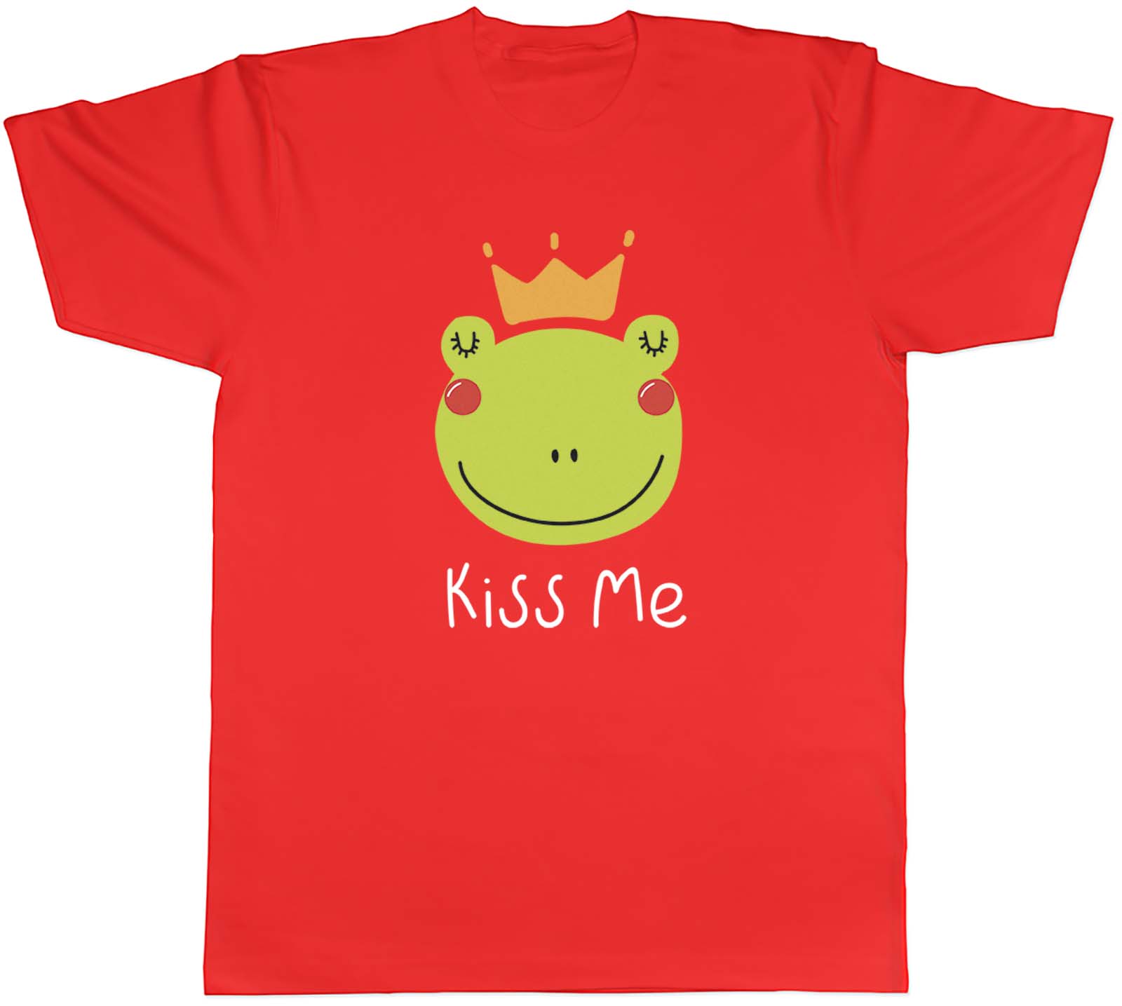 Frog Prince Mens TShirt Funny Kiss Me Toad Tadpole Unisex Tee Gift S