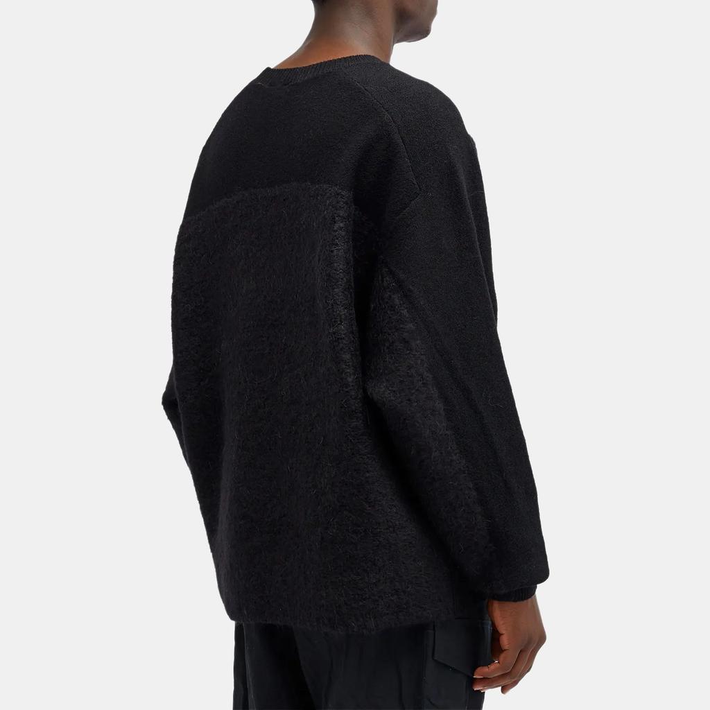 Y-3 brushed-effect wool-blend jumper IL4623-