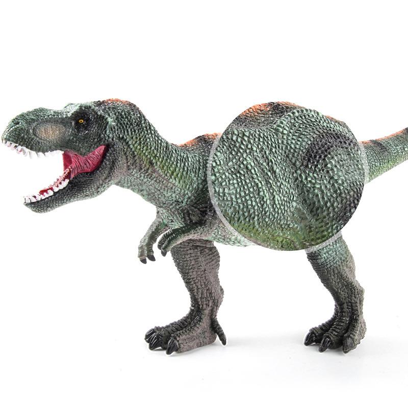 Source Jurassic Dinosaur World Cotton-Filled Toys Large Rex, Tyrannosaurus Soft Rubber Dinosaur Model