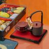 Yamanaka Lacquerware Toso Includes Sake Sake and Display A Traditional Craft from Yamanaka Made In Perfect for New Set Cups, Flask, Stand.