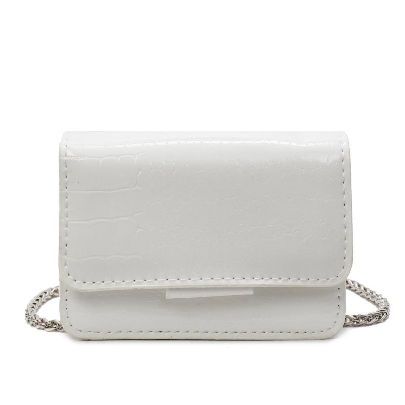 Stylish and simple bag women's chain trend small square bag summer casual messenger bag new shoulder bag