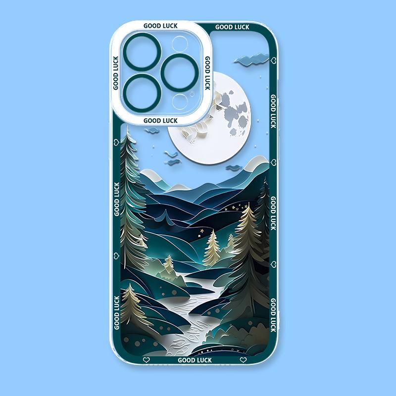 Landscape Phone Case For Xiaomi POCO X6 X7 X5 Pro X3 NFC F3 F5 F6 F7 Ultra M5S C65 M7 M6 Pro 4G 5G 14T 13T 12T 11T 14 11 Lite 5G