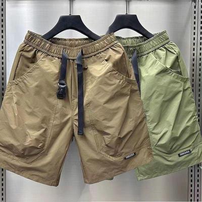 Herren Trendige Koreanischer Stil Schnelltrocknende Lockere Shorts mit Großen Taschen - Lässige und Vielseitige Arbeitskleidung