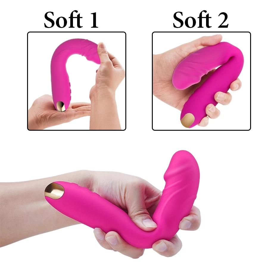 Vibromasseur gode réaliste 10 modes pour femme, stimulateur vaginal et clitoridien, masseur, masturbateur, produits sexuels pour adultes