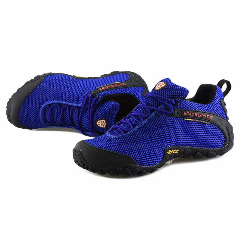 Lesifeisi Unisex Breathable Mesh Hiking Shoes - Anti-Slip, Wear-Resistant for Spring, Summer, and Autumn