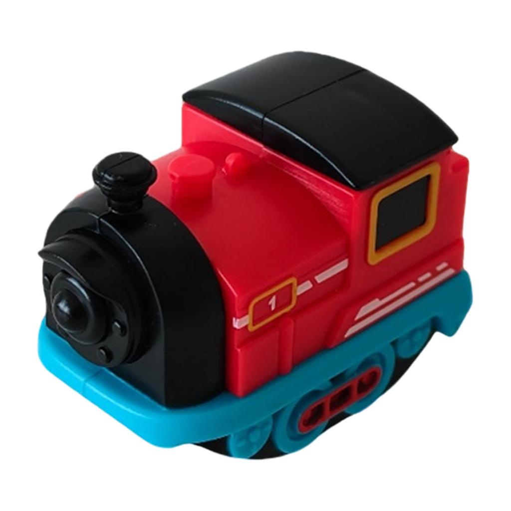 Electric Magnetic Rail Train Set Christmas Birthday Gifts Rail Car Train Toy for 3 4 5 6 7 8 Years Old Boys Girls