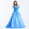 Elegant Cinderella Costume Dress For Women Perfect For Halloween Parties And Events