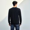 HLA Men's Classic Business Casual Wool Blend Crew Neck Sweater