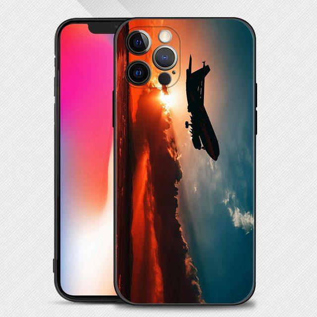 

Чехол для самолета Fly Travel Cloud Plane для Iphone 14 13 12 11 Pro Max Mini Xs Max Xr X 7 8 Plus 6s Fundas For iPhone 14Pro Max