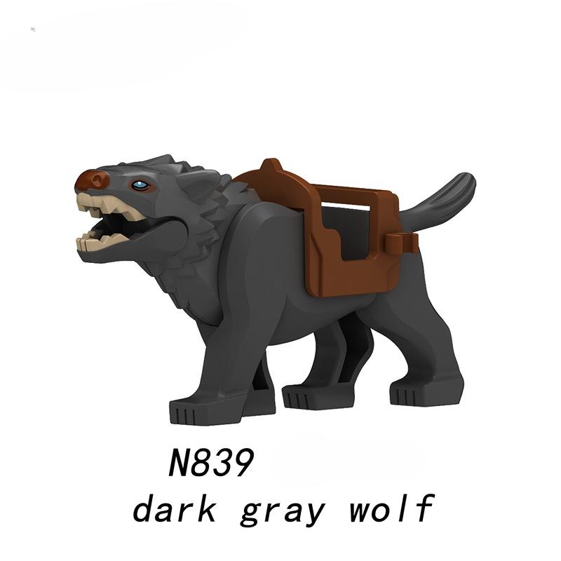 Medieval Series Werewolf Knight Building Block Children's Toys