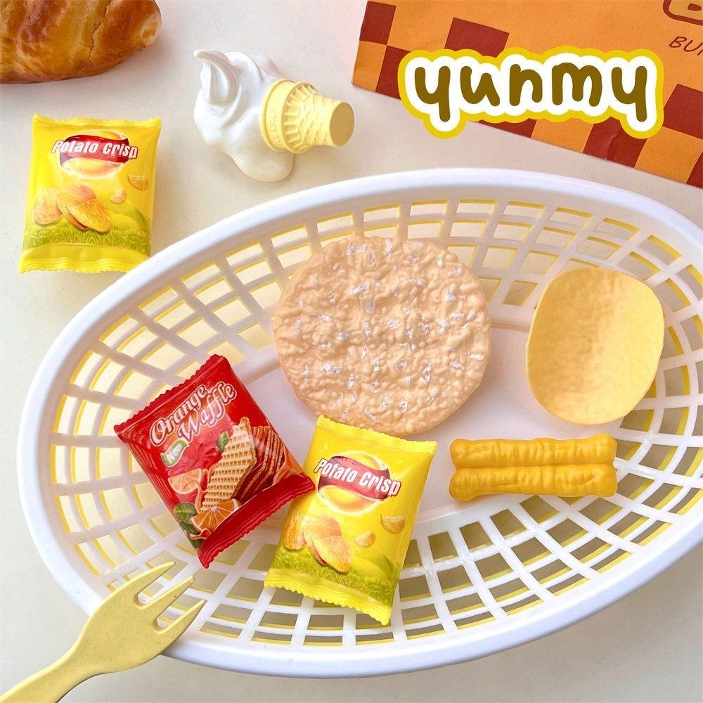 

Potato Chip Simulation Food Hairpin Fake Food Cute Hair Clip Creative Daily style 6