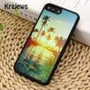 Krajews Aloha Hawaii Hawaiian Beach Palms Phone Case For iPhone 17 Air 16 15 14 plus 11 12 13 pro max coque Fundas