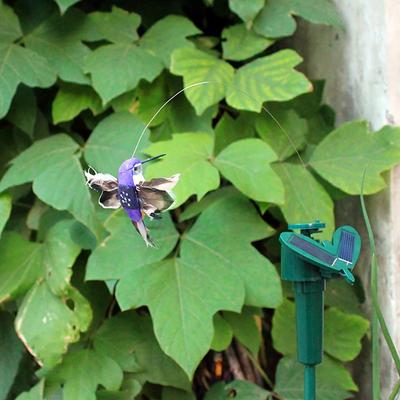 1-3 szt. zasilany energią słoneczną latający motyl, sztuczny latający motyl, tańczący motyl, ptak, palik ogrodowy, dekoracja trawnika na zewnątrz